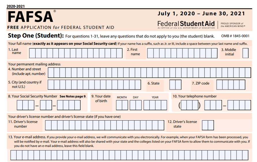 Financial Aid 8 Steps to Filling out the FAFSA