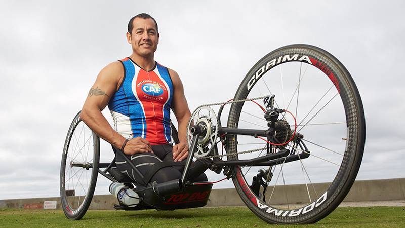 picture of Paralympian Oz Sanchez