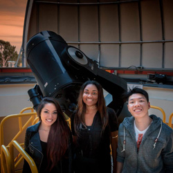Students in Mt. SAC Observatory