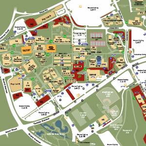 Time Zones Map Mt San Antonio College Campus Map