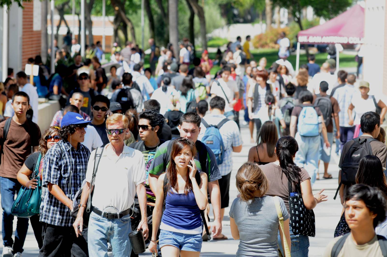 Crowd of Students