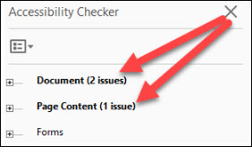 Accessibility Results
