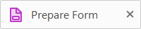 Prepare Form Tool