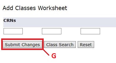 Click Submit Changes