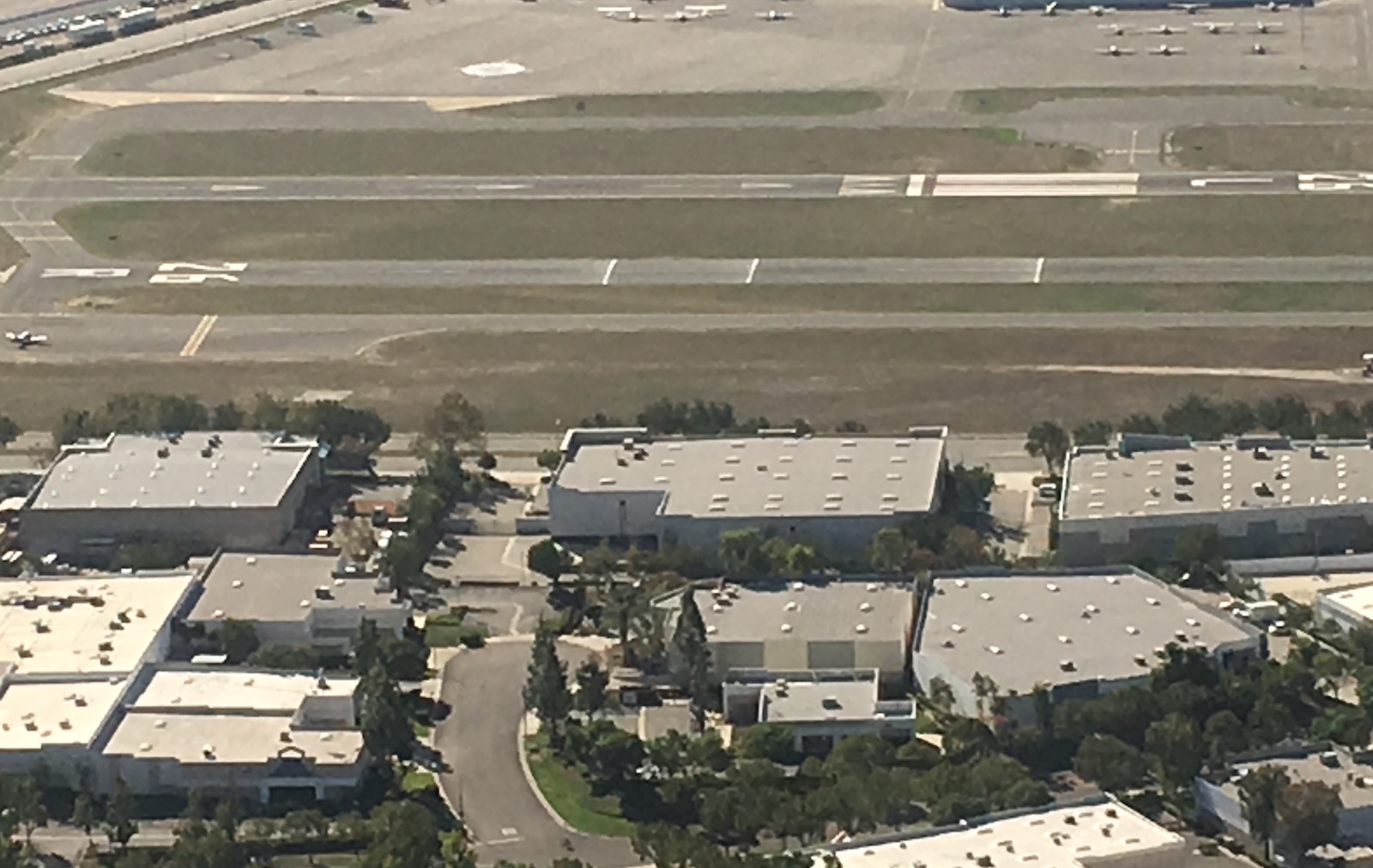 Runway markings for runway 26R