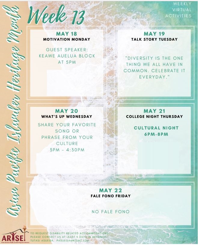 Week 13 Virtual Activities