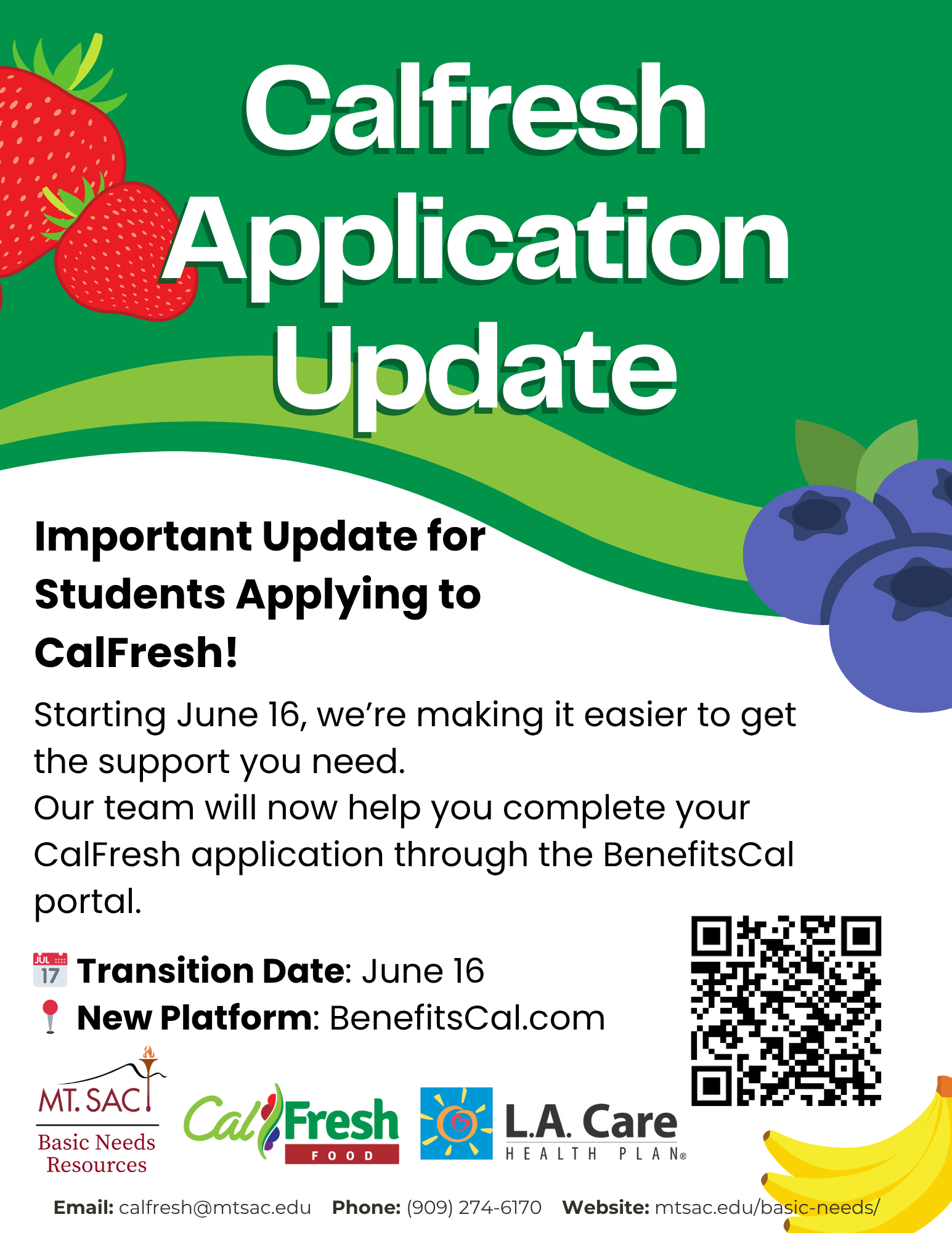 CalFresh Application Update