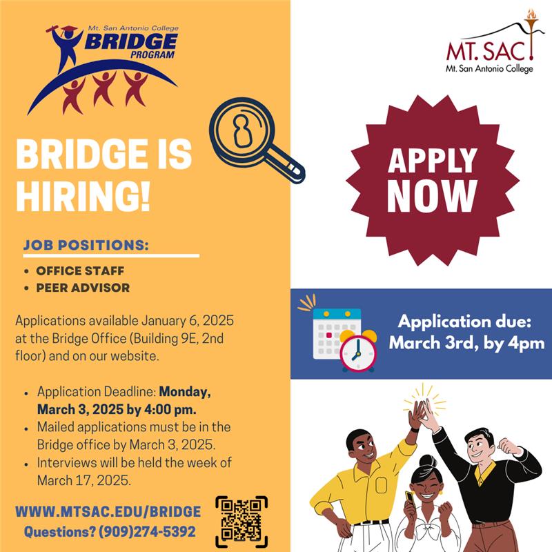 Bridge is Hiring