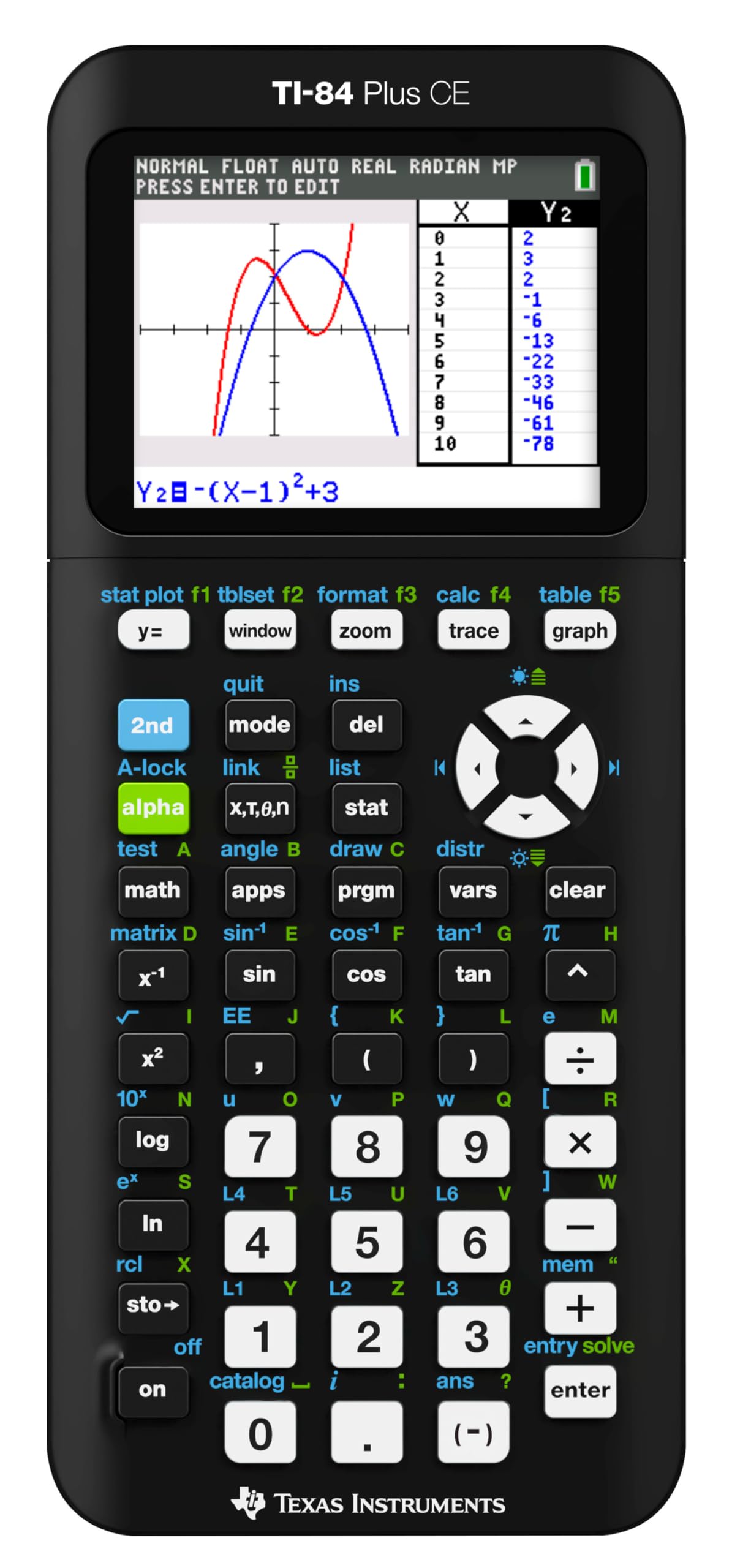 TI-84 Plus CE Graphing Calculator