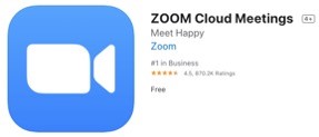 zoom app for ipad icon