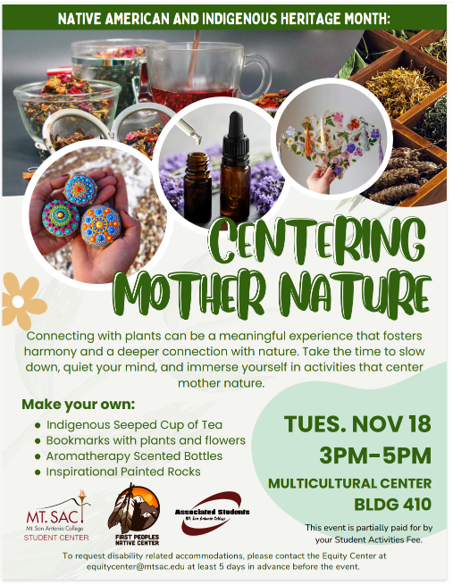 Centering Mother Nature Flyer