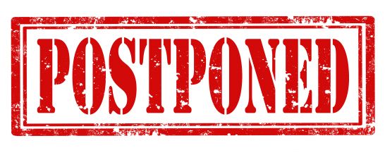 Postpone Notice