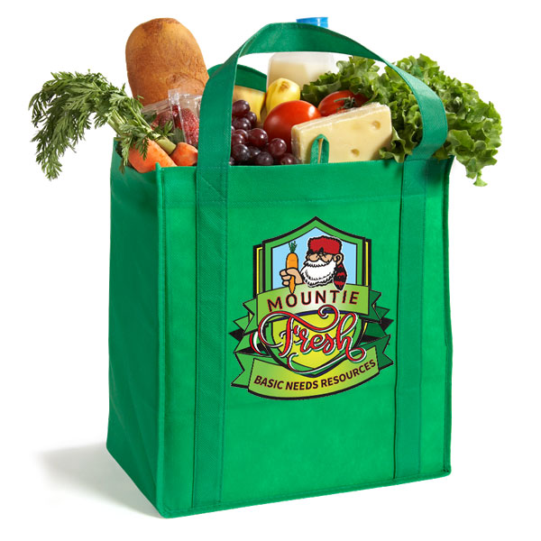Mountie Fresh Grocery Bag