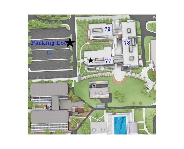 Find us in Building 77-2050 E