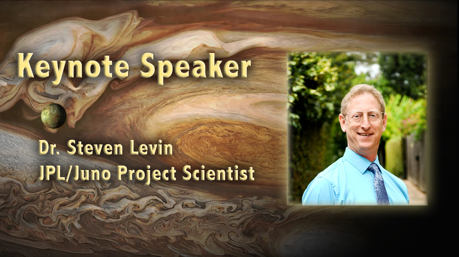 Keynote Speaker Dr. Steven Levin