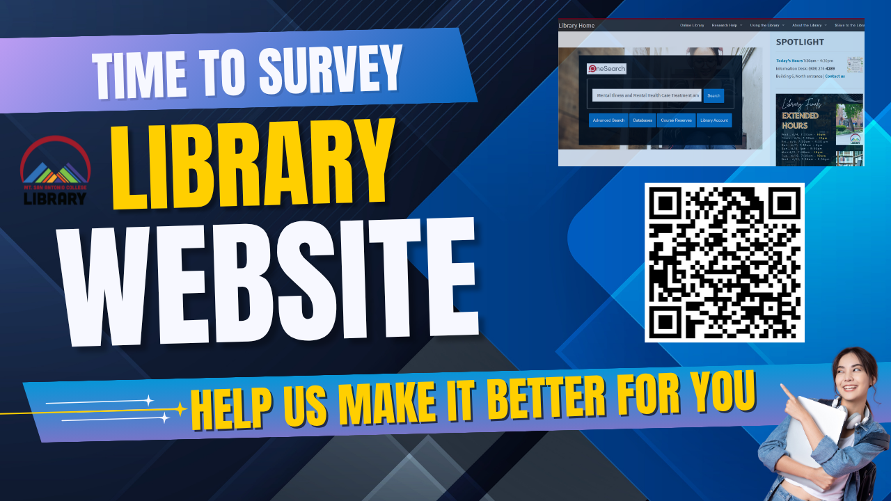 Library website survey