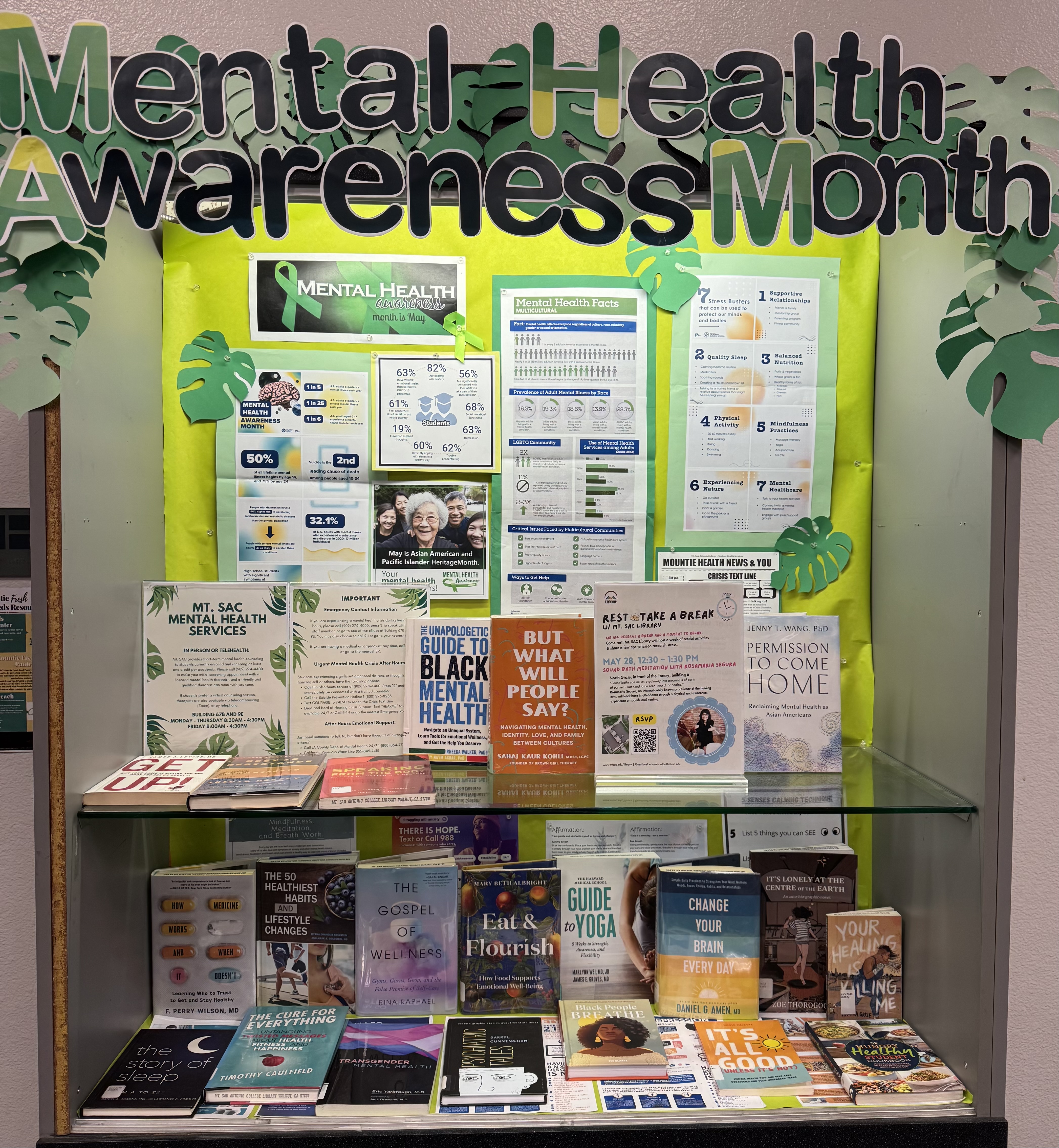 May Mental Health Awareness Month Display