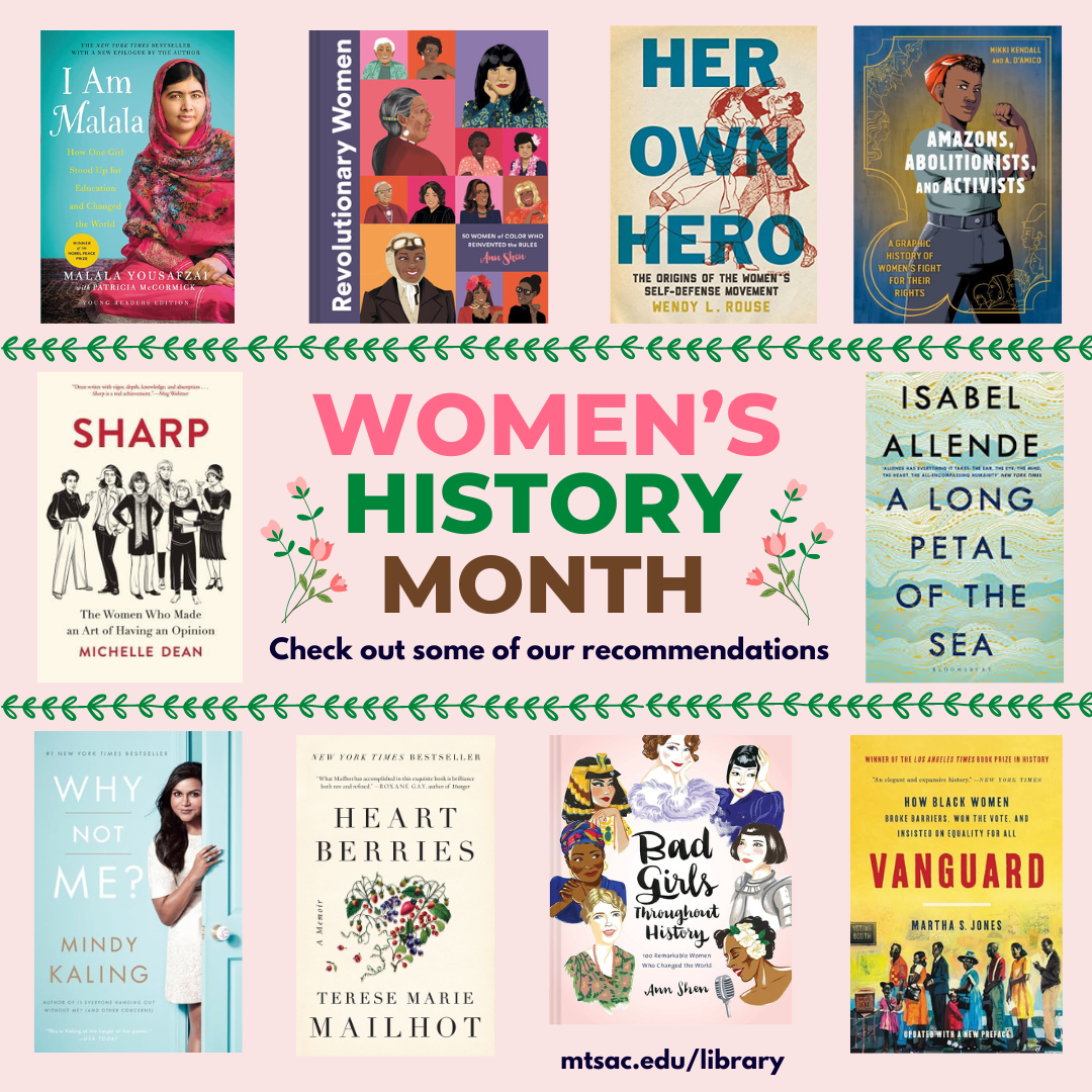 March is Women's History Month