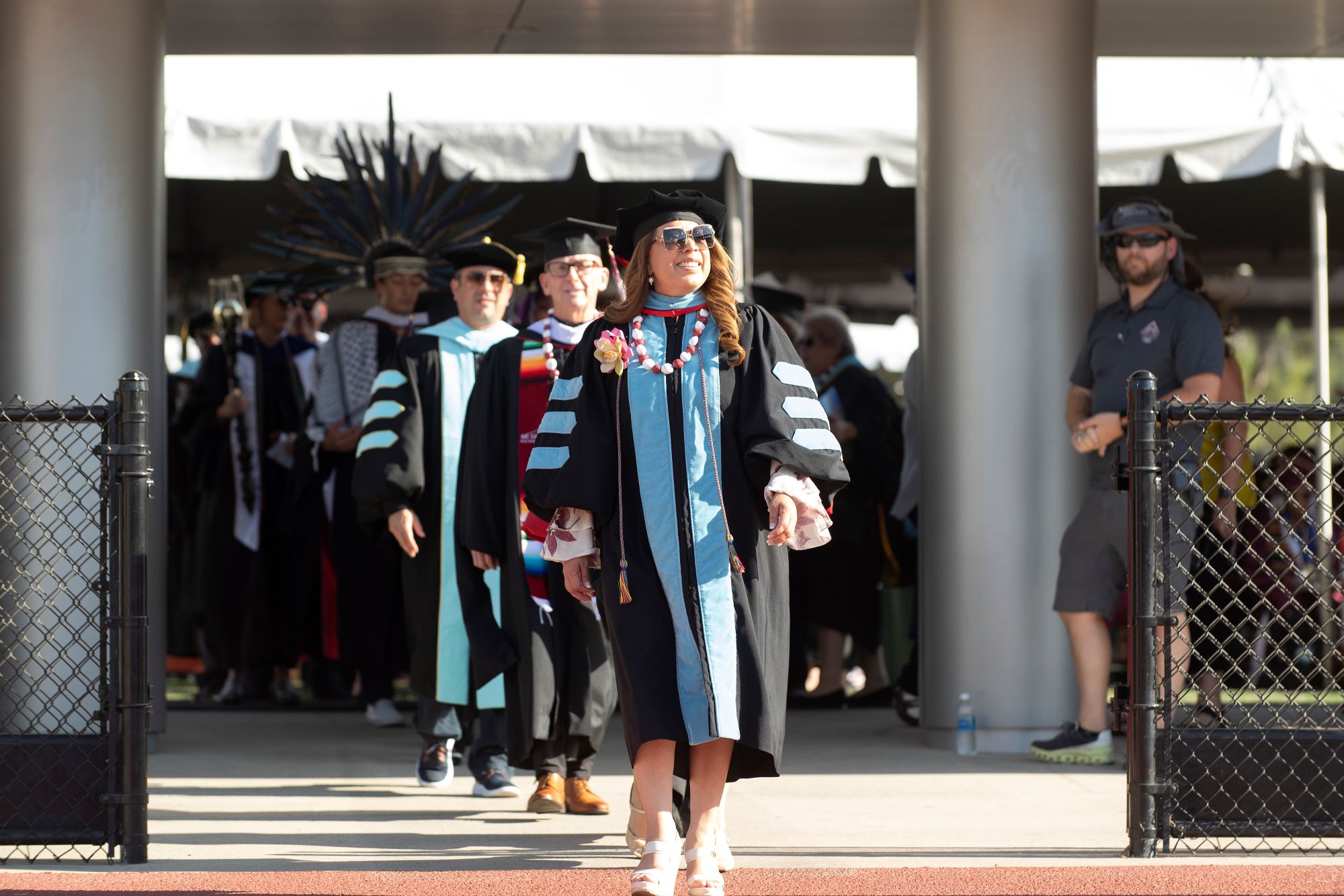 Dr. Martha Garcia at 2024 commencement