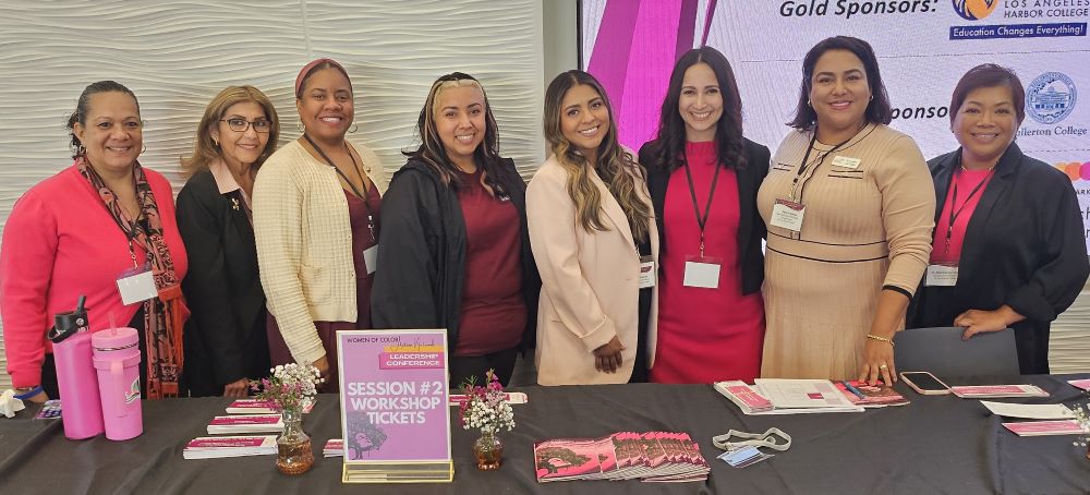 Large group of multiethnic women