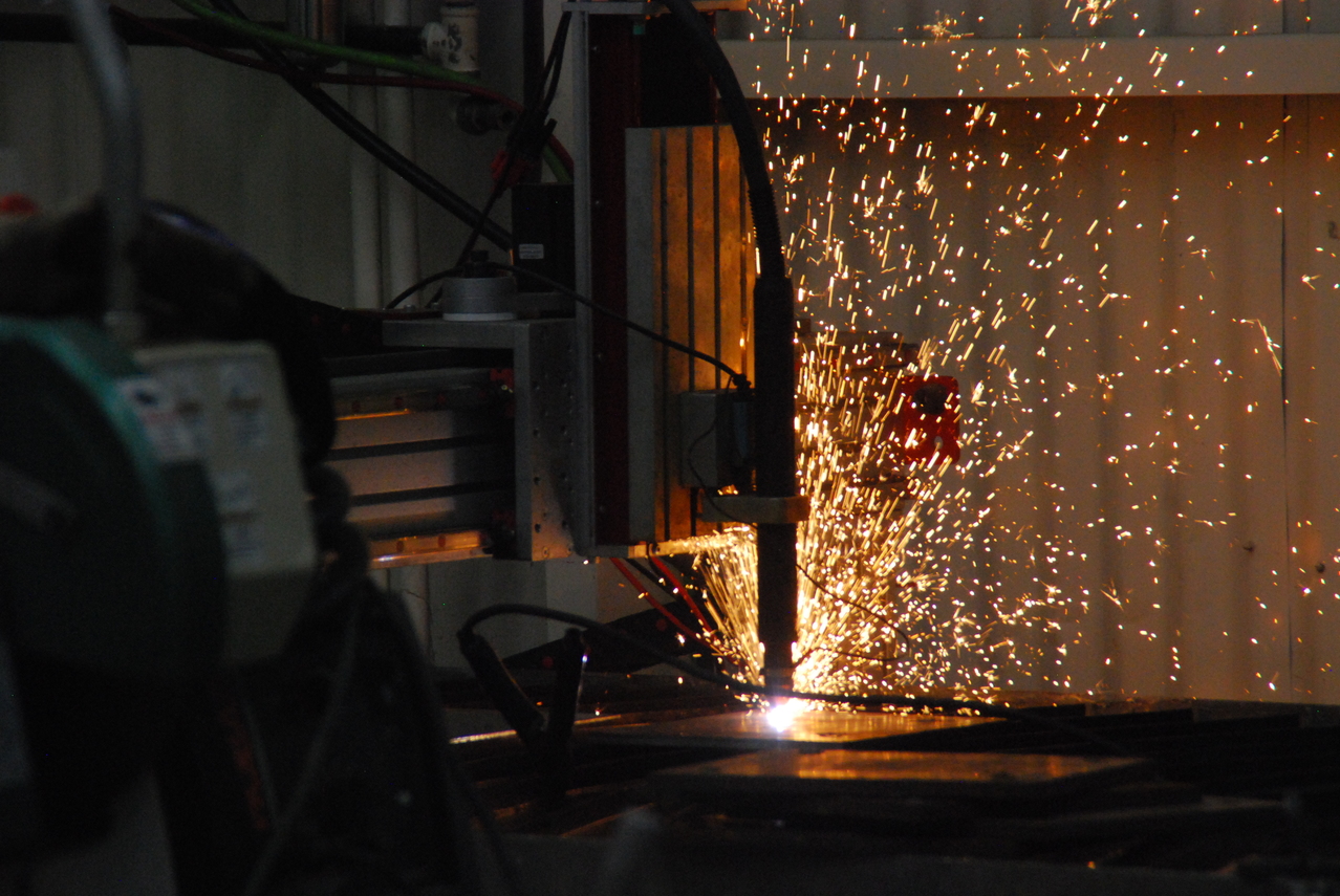 Plasma cutter work