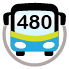 Bus Route 480 Icon