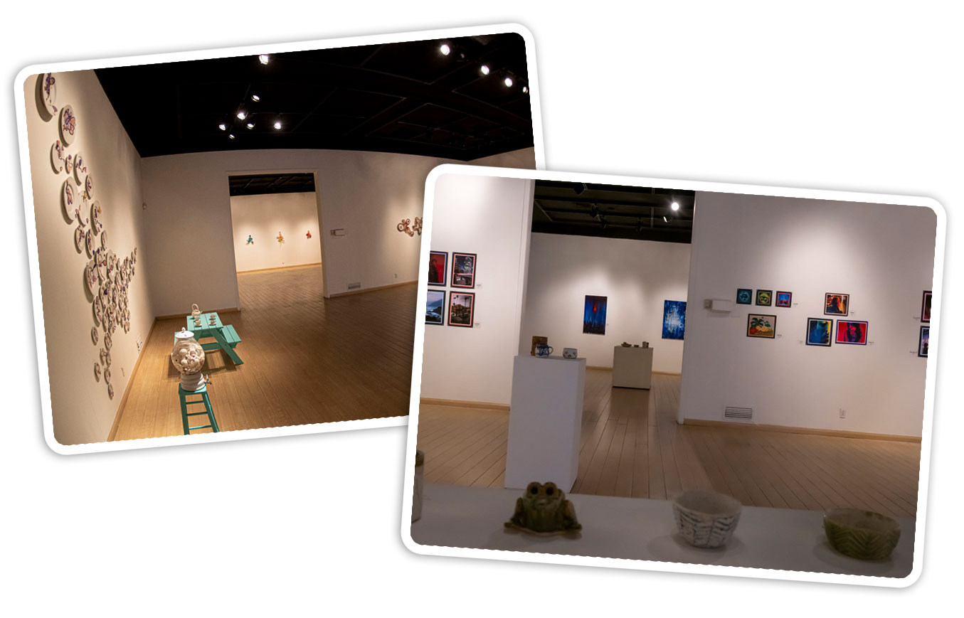 Mt. SAC Diana Berger Art Gallery Interior