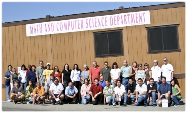 Math and Computer Science Faculty at bldg., 40 (2008)