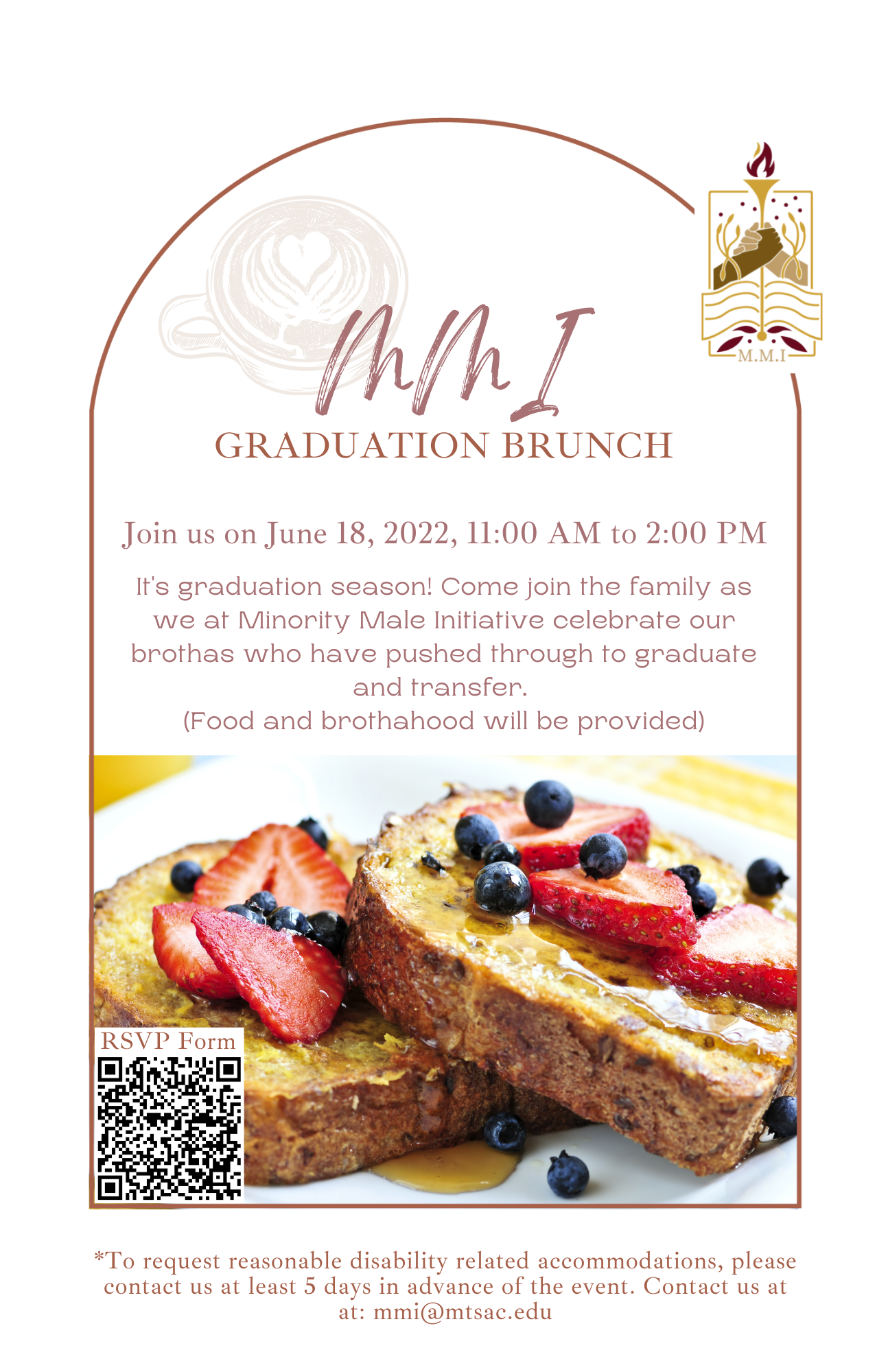 MMI Graduation Brunch flyer