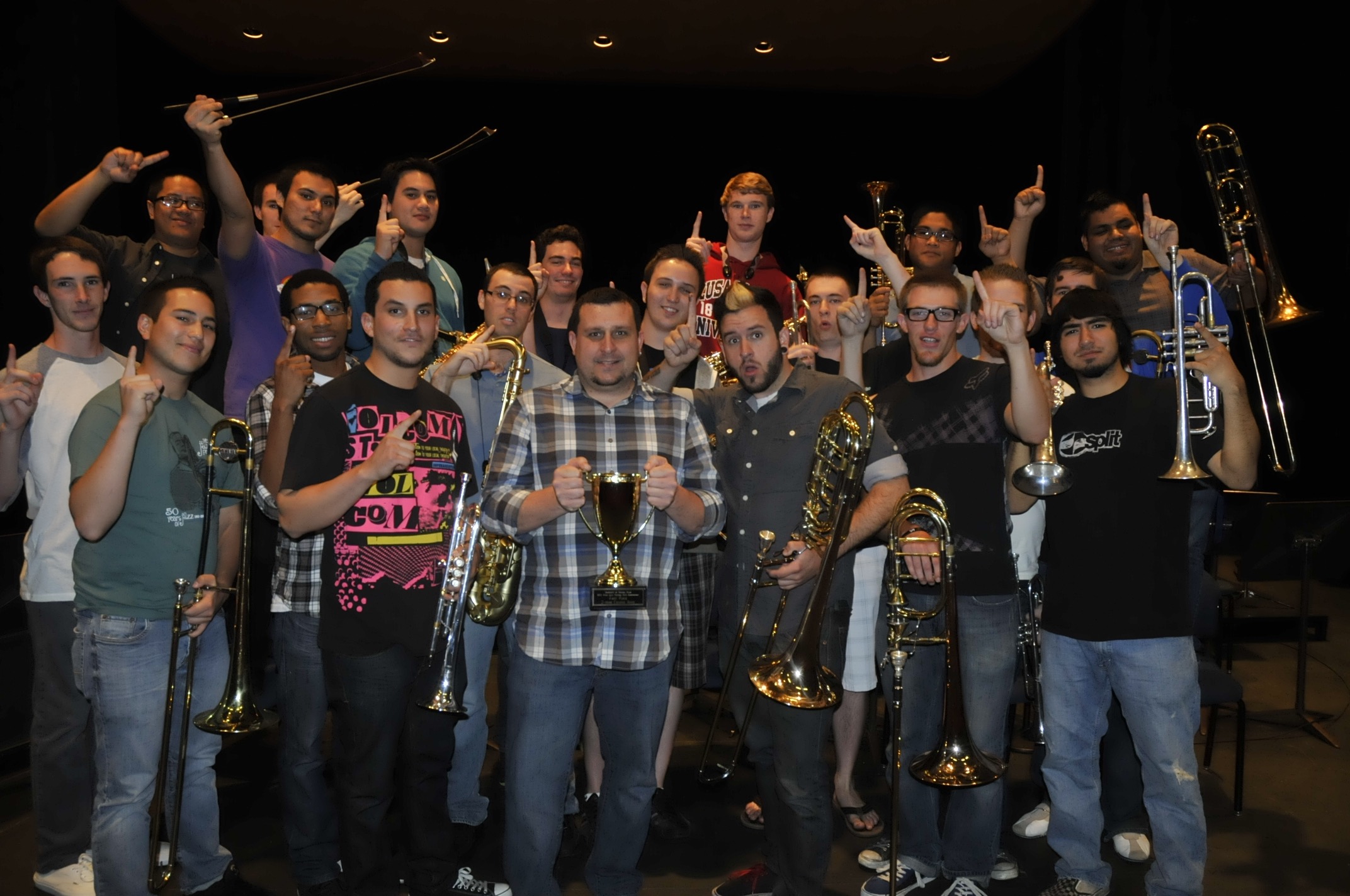 The Mt. SAC Jazz Band at the Reno Jazz Festival