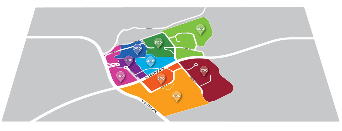 Neighborhoods of Mt. SAC Campus