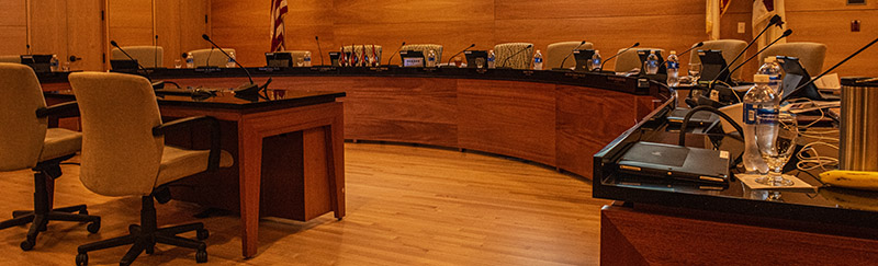 Board room in Founders Hall