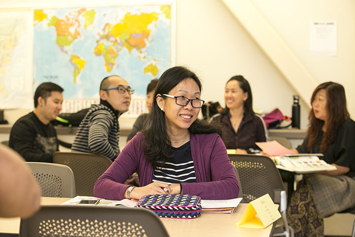 Students in classroom