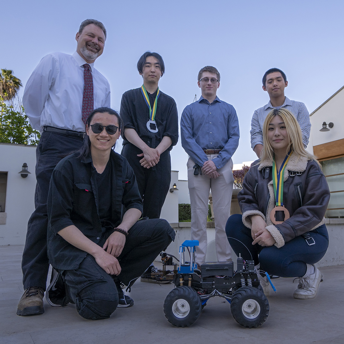 Group photo of Robotics Team