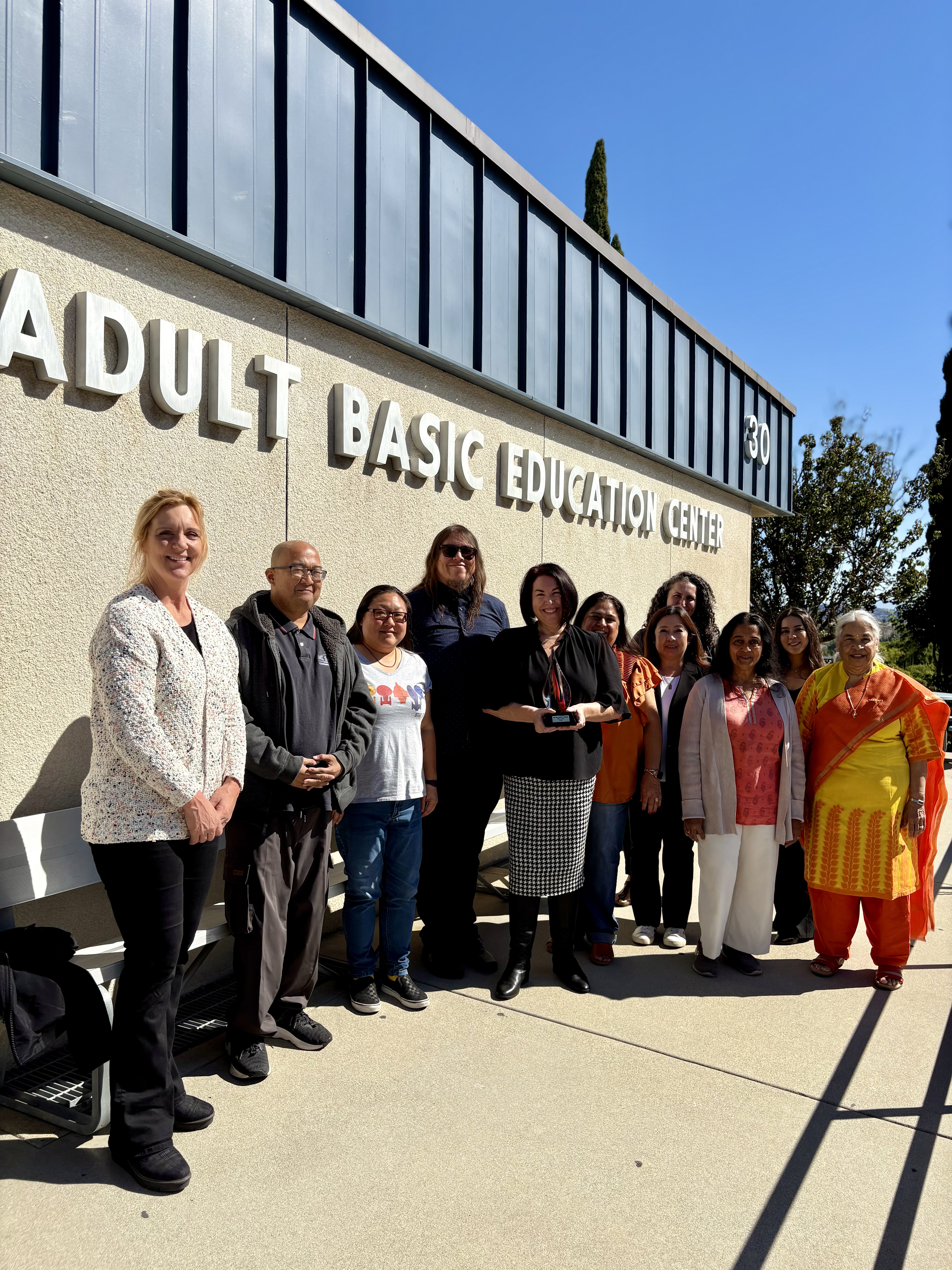 ode to you award adult basic education