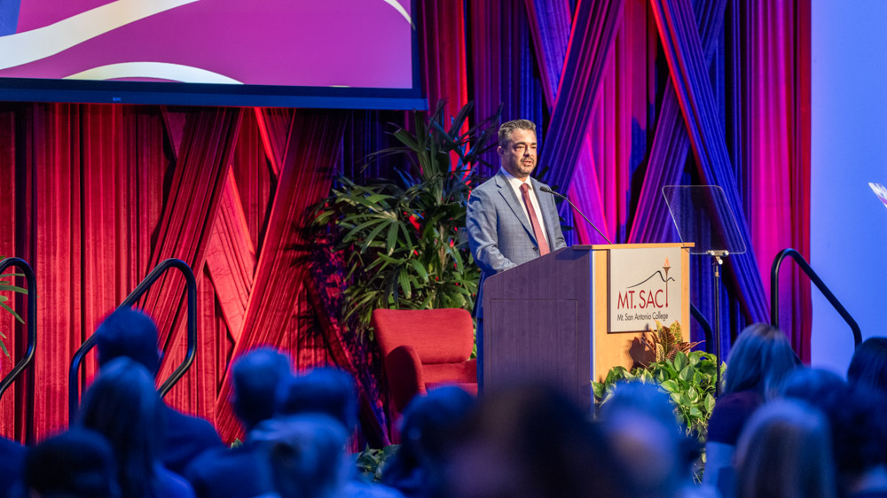 Dr. Robert Hildago speaks