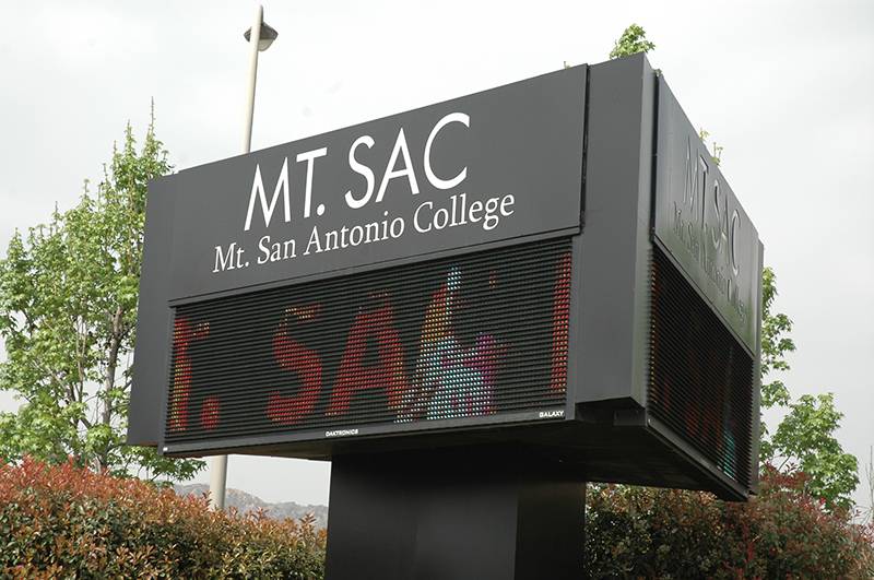 picture of mt. sac marquee