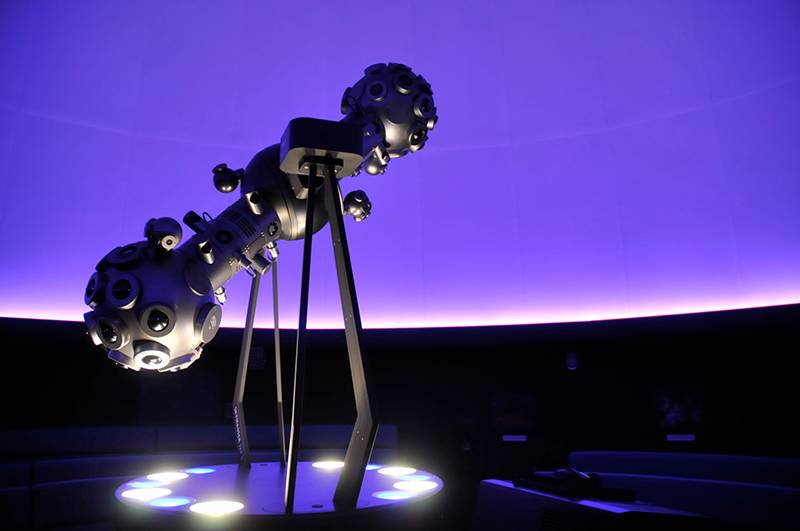 image of mt. sac's planetarium projector