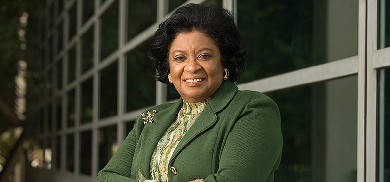 photo of cal poly president Soraya Coley