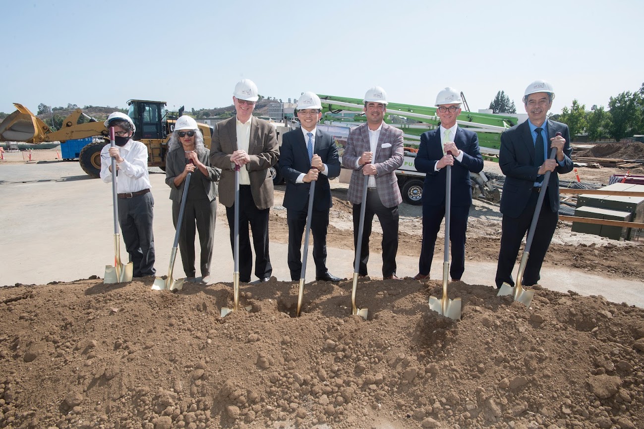 Mt SAC Board with shovels