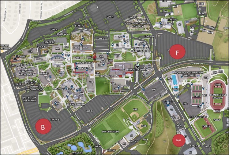 map of solar project sites