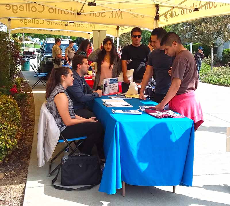 Students at Career Fair