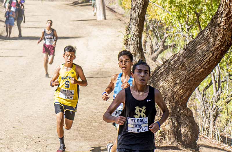 Mt. SAC Invitational runners 