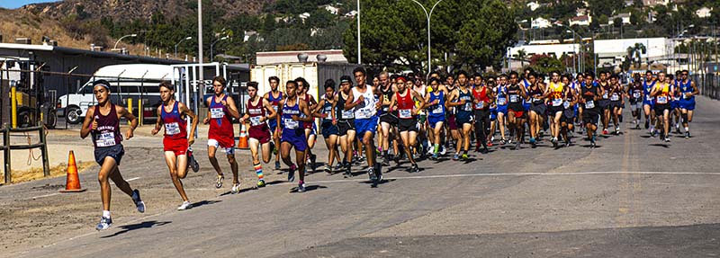 Mt. SAC Invitational runners