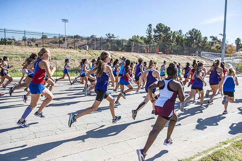 Mt. SAC Invitational runners