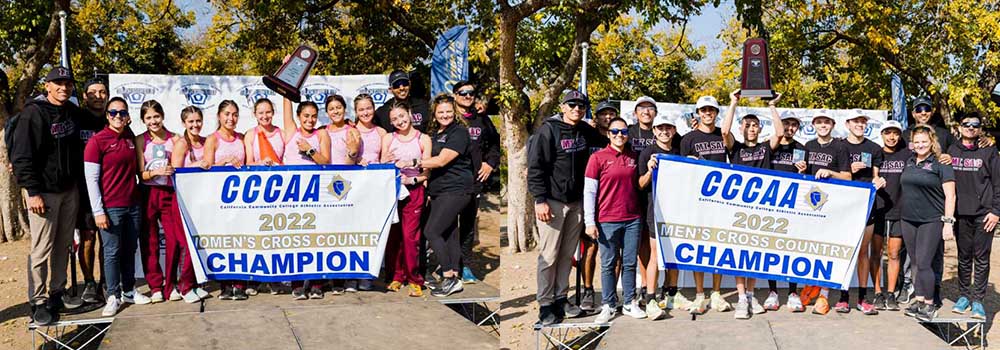 2022 Women's and Men's Cross Country Championship Teams