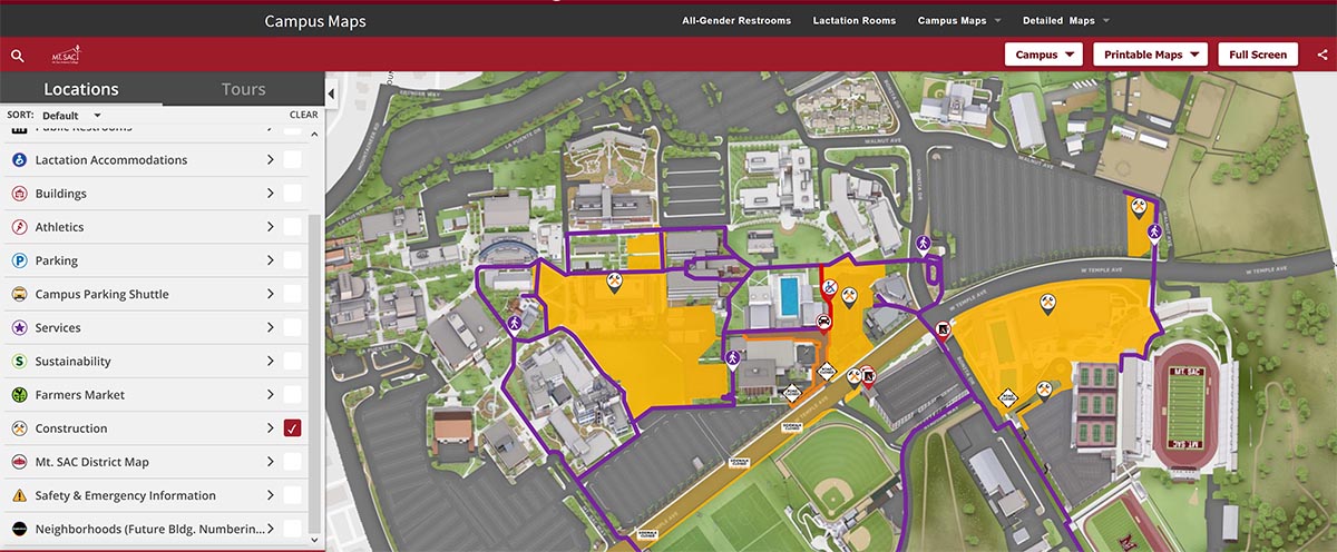 Campus map