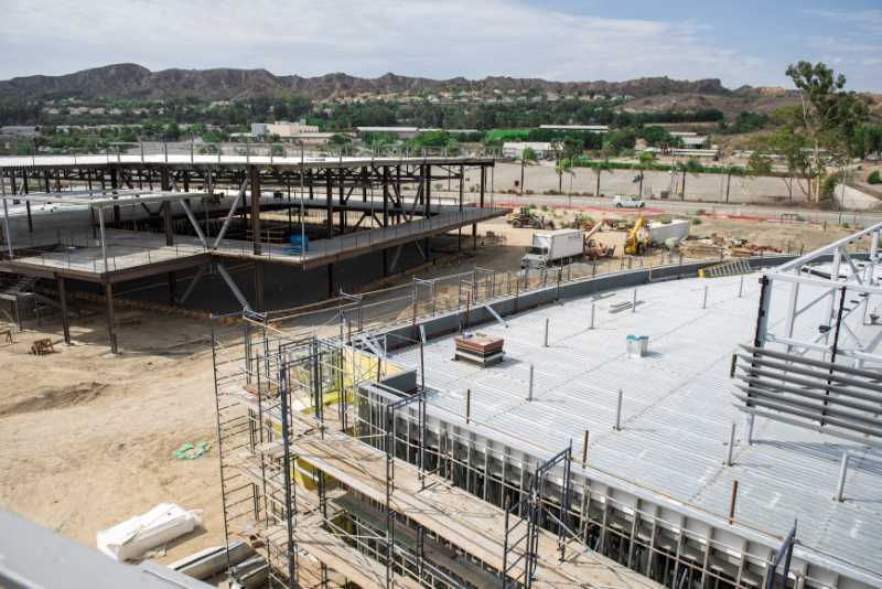 Construction on campus