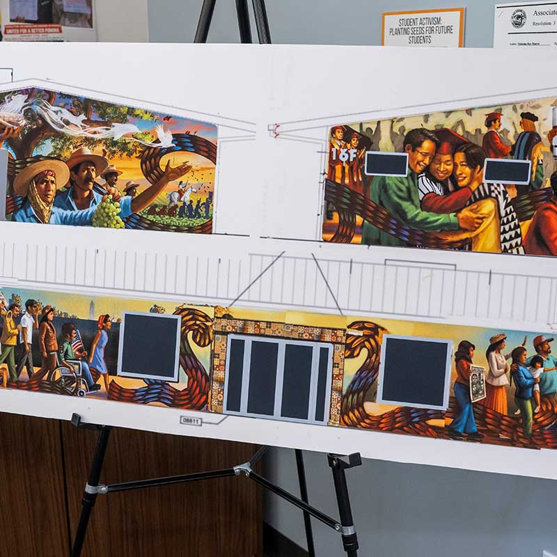 El Centro mural design