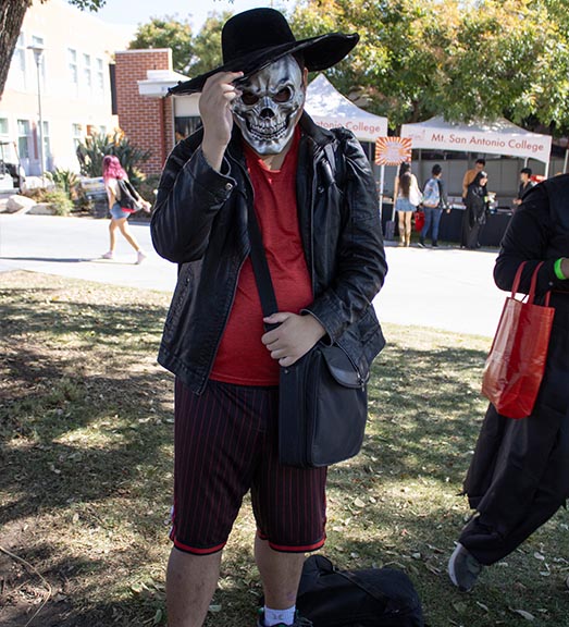 Student scare performer